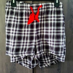 Old navy flannel sleep shorts